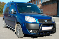 Fiat Doblo I 2001-2005 Pare-buffle WT003 Noir Inox photo 1