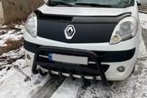Renault Kangoo 2008–2020 Pare-buffle WT004 Noir (Inox) photo 2