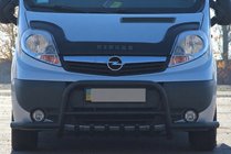 Renault Trafic 2001–2015 Arceau de protection avant Exclusive Black (inox) photo 3