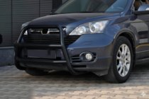 Honda CRV 2007-2011 Pare-buffle WT018 Noir (Inox) photo 1