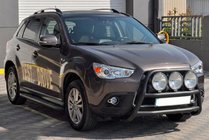 Mitsubishi ASX 2010-2023 Pare-buffle WT018 Noir (Inox) photo 3