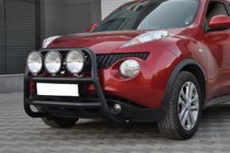 Nissan Juke 2010-2019 Pare-buffle WT018 Noir (Inox) photo 2