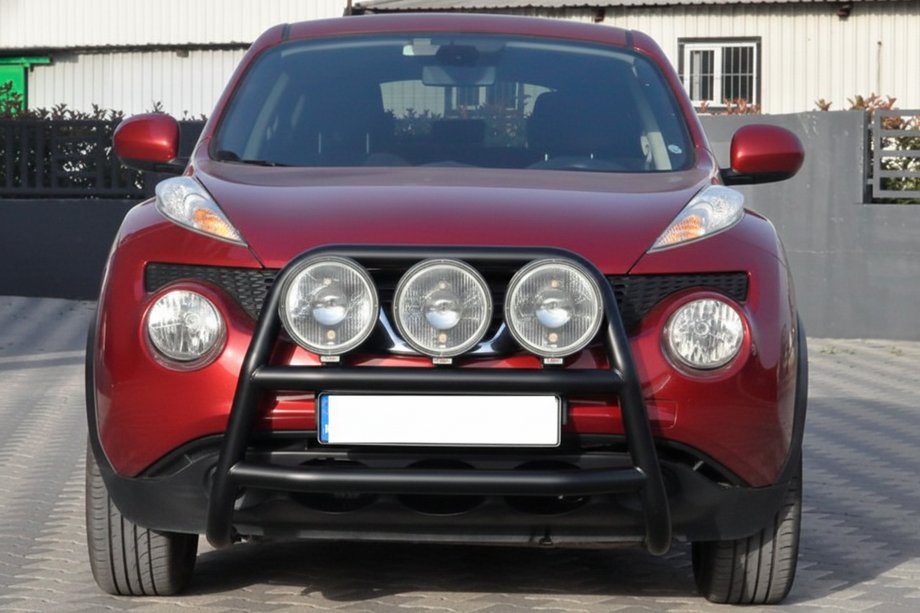 Nissan Juke 2010-2019 Pare-buffle WT018 Noir (Inox) Image
