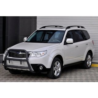 Pare-buffle WT018 Noir (Inox) Subaru Forester 2008-2013 photo 4