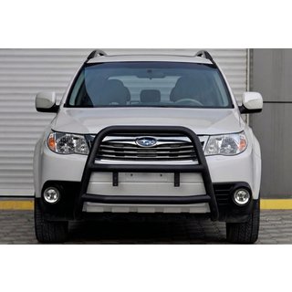 Pare-buffle WT018 Noir (Inox) Subaru Forester 2008-2013 photo 1