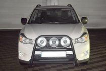 Subaru XV 2011-2017 Pare-buffle WT018 Noir (Inox) photo 1