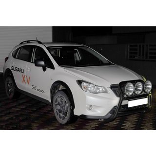 Pare-buffle WT018 Noir (Inox) Subaru XV 2011-2017 photo 2