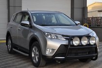 Toyota Rav 4 2013-2018 Pare-buffle WT018 Noir (Inox) photo 2