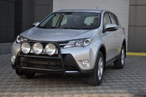 Toyota Rav 4 2013-2018 Pare-buffle WT018 Noir (Inox) photo 3