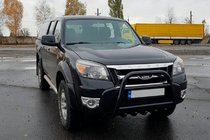 Ford Ranger 2007-2011 Pare-buffle QT008 Noir (Inox) photo 2