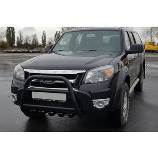 Pare-buffle QT008 Noir (Inox) photo 1
