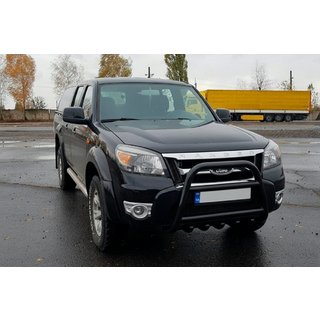 Pare-buffle QT008 Noir (Inox) photo 2