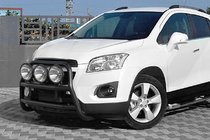 Chevrolet Trax 2012-2023 Barre Avant WT018 Noire (Inox) photo 3