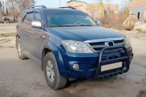 Toyota Fortuner 2006-2015 Pare-buffle F12-11 Noir (Inox) photo 2