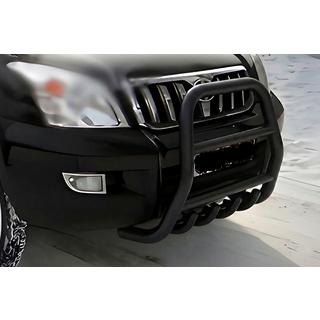 Pare-buffle haut Black (inox) Toyota Land Cruiser Prado 120 2002-2009