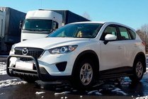 Mazda CX-5 2012-2017 Barre Avant WT021 Noir (Inox) photo 2