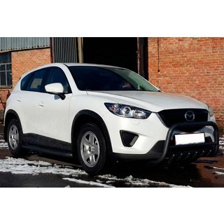 Barre Avant WT021 Noir (Inox) Mazda CX-5 2012-2017 photo 1