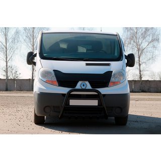 Pare-buffle QT-Spec Noir (Inox) Opel Vivaro 2001–2015 photo 1