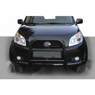 Barre Avant QT005 Noire (Inox) Daihatsu Terios 2006-2017