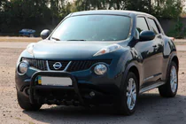 Nissan Juke 2010-2019 Pare-buffle QT012 Noir (Inox) photo 2