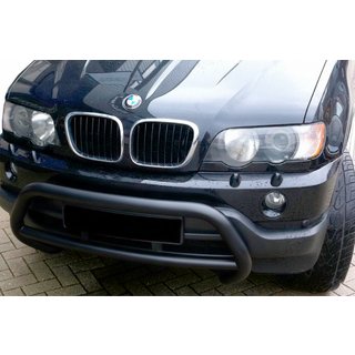 Pare-buffle WT015 Noir (Inox)