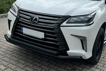 Lexus LX570/450d 2008-2022 Barre Avant ST014 Black (2015+, Inox) photo 1