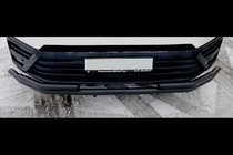 Volkswagen Crafter 2006-2016 Protection Avant ST008 Noir (Inox) photo 1