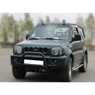 Pare-buffle F2-01 Noir (Inox) Suzuki Jimny 1998-2018 photo 3