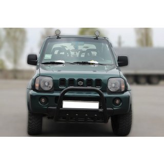 Pare-buffle F2-01 Noir (Inox) Suzuki Jimny 1998-2018 photo 1