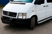 Volkswagen LT 1995-2006 Pare-buffle Kelebek WT011 Black (inox) photo 3