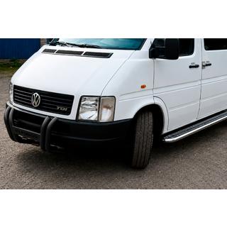 Pare-buffle Kelebek WT011 Black (inox) Volkswagen LT 1995-2006 photo 3