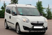 Opel Combo 2012-2018 Pare-buffle Black (inox) photo 2