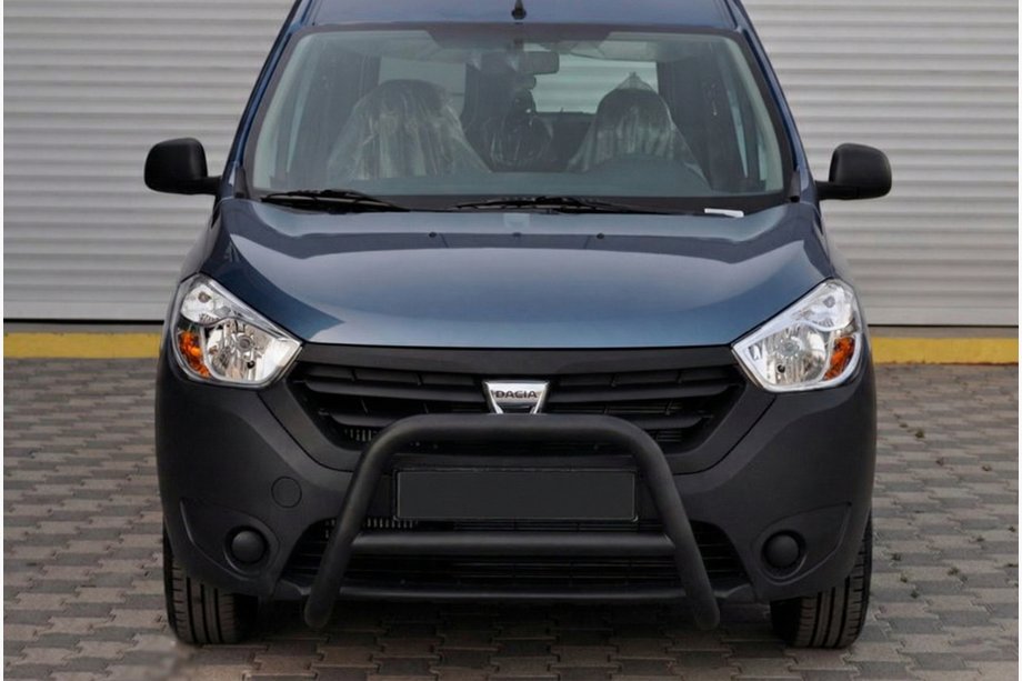 Renault Dokker 2013-2022 Pare-buffle WT006 Noir (Inox) Image