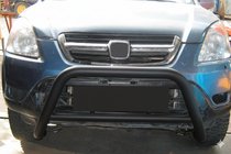 Honda CRV 2001-2006 Pare-buffle WT005 Noir (Inox) photo 3