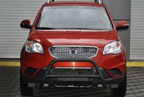 SsangYong Korando 2010-2019 Pare-buffle WT005 Noir (Inox) photo 2