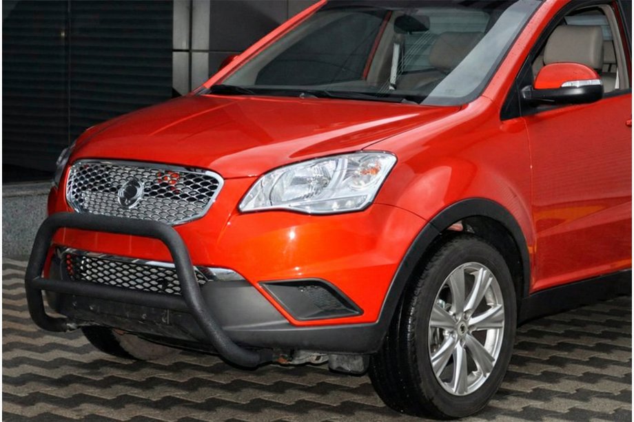 SsangYong Korando 2010-2019 Pare-buffle WT005 Noir (Inox) Image