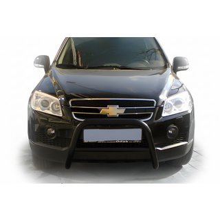 Barre Avant WT005 Noire (Inox) Chevrolet Captiva 2006-2019