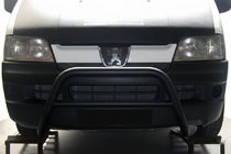 Fiat Ducato 1995-2006 Barre Avant WT005 Noire (Inox) photo 1