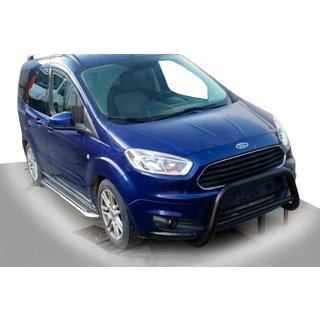 Protection Avant WT005 Noir (Inox) Ford Courier 2014-2023