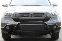 Honda CRV 2007-2011 Pare-buffle WT005 Noir (Inox) photo 1