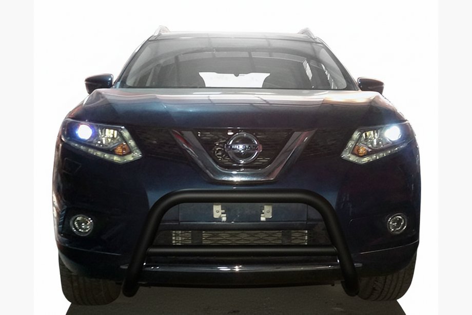 Nissan X-trail T32/Rogue 2014-2021 Pare-buffle WT005 Noir (Inox) Image