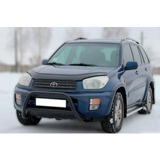 Pare-buffle WT005 Noir (Inox) Toyota Rav 4 2001-2005 photo 3