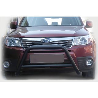 Pare-buffle WT005 Noir (Inox) Subaru Forester 2008-2013