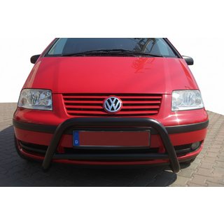 Pare-buffle WT005 Noir (Inox) Ford Galaxy 1995-2006 photo 2