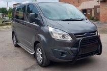 Ford Custom 2013-2022 Pare-buffle WT006 Noir (Inox) photo 1