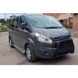 Pare-buffle WT006 Noir (Inox) Ford Custom 2013-2022