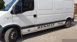 Renault Master 1998-2010 Tubes Latéraux (2 pcs, Inox) photo 1