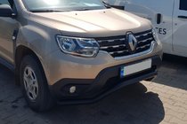 Renault Duster 2018-2024 Protection Avant WT008 Noir (Inox) photo 4