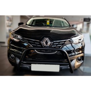 Pare-buffle Black (inox) Renault Kadjar 2015-2022 photo 2