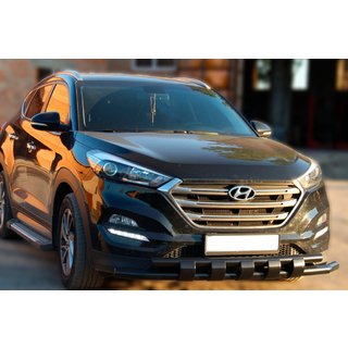 Protection Avant Shark Black (Inox) Hyundai Tucson TL 2016-2021